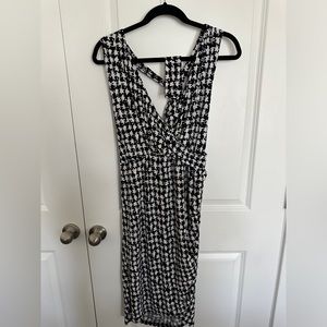 SWAK Halter Dress - Houndstooth